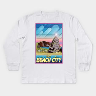 Visit Beach City - Steven Universe Kids Long Sleeve T-Shirt